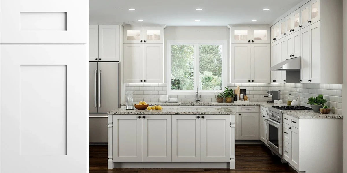 White Shaker Cabinets