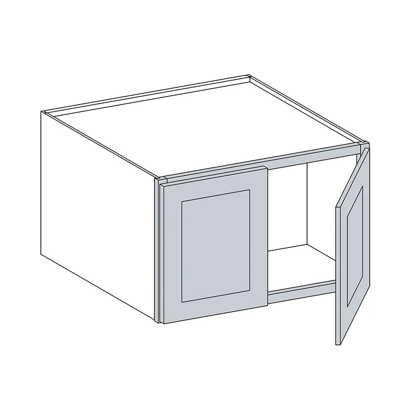 24'' WS Deep Wall Bridge Cabinets