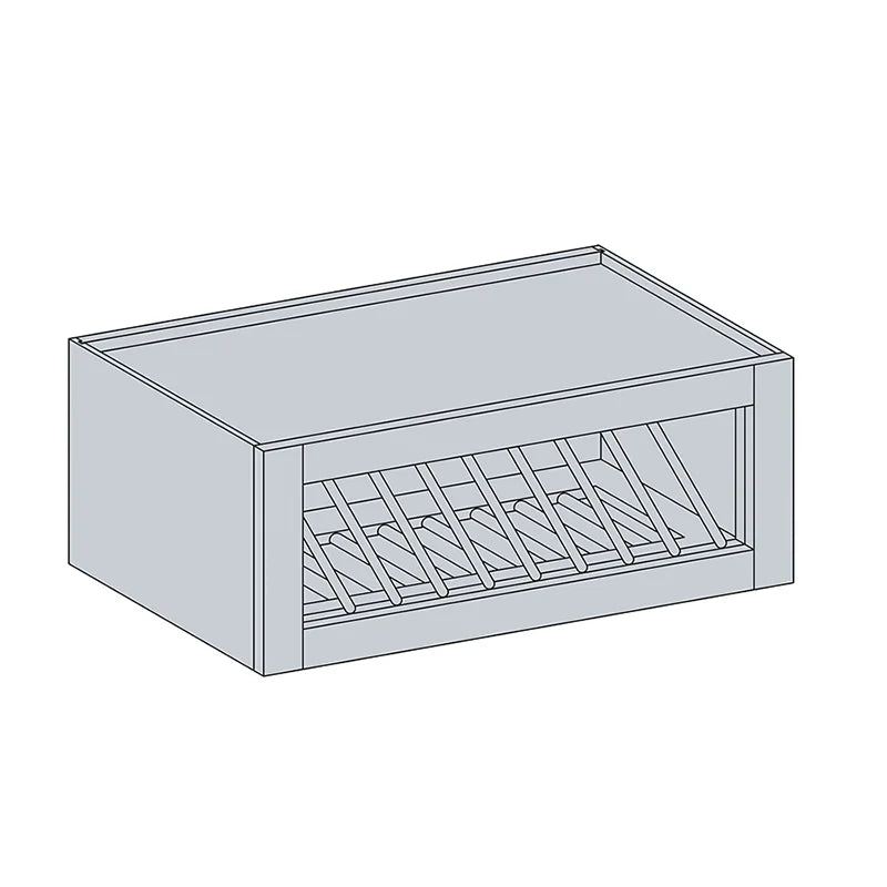 WS Wine and Plate Rack Cabinets