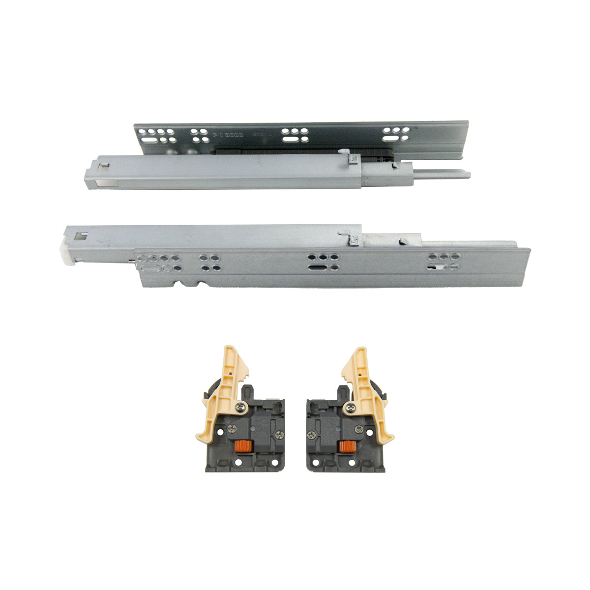 15″ Perform Pro 2X Undermount Soft Close Slide with L & R Drawer Clips
