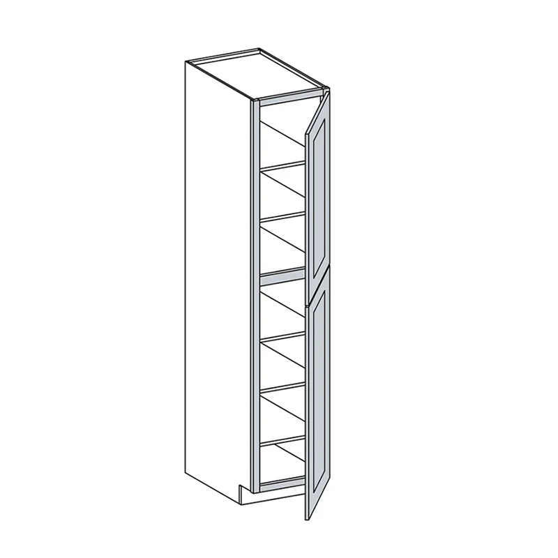 WS Pantry Cabinet - 18''W x 84''H x 24''D