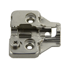 0mm SFX Series Soft Close Cam Adjustable Euro Box Clip Plate w/o System Screws