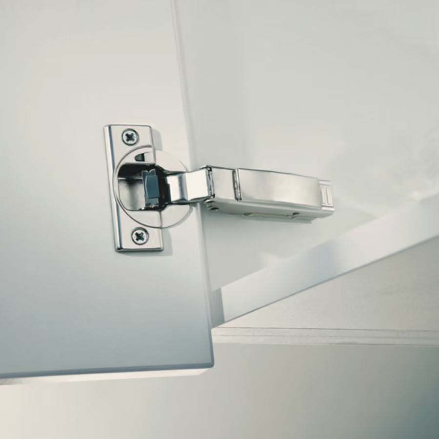 Clip Top 110° SCREW-ON, Opening Hinge, Full Overlay, Inserta