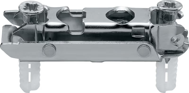 3mm - Clip Cam Adjustable In-Line Mounting Plate, Nickel-Plated, Expando