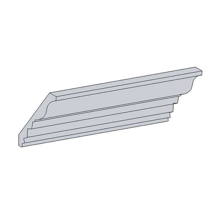 Crown Molding - 96″W x 4″H x 3″ Thick
