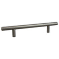 Bar Pull 8″ OL x 5″ CC x 12mm Dia (Satin Nickel)