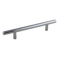 Bar Pull 8″ OL x 5″ CC x 12mm Dia (Polished Chrome)