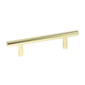 Bar Pull 6″ OL x 96mm CC x 12mm Dia (Polished Brass)