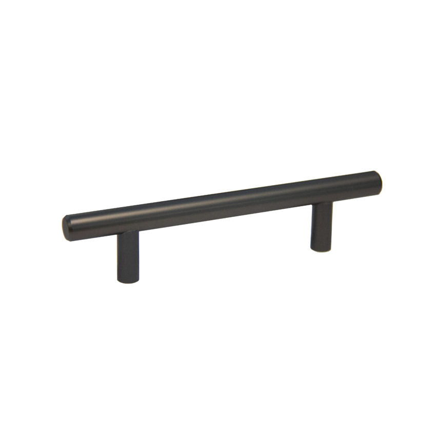 Bar Pull 6″ OL x 96mm CC x 12mm Dia (Dark Pewter)