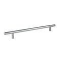 Bar Pull 10″ OL x 7″ CC x 12mm Dia (Satin Nickel)