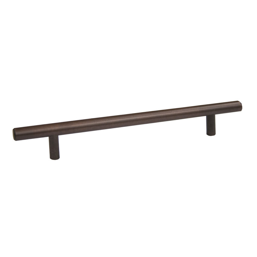 Bar Pull 10″ OL x 7″ CC x 12mm Dia (Oil Brushed Bronze)