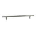 Bar Pull 12″ OL x 9″ CC x 12mm Dia (Satin Nickel)