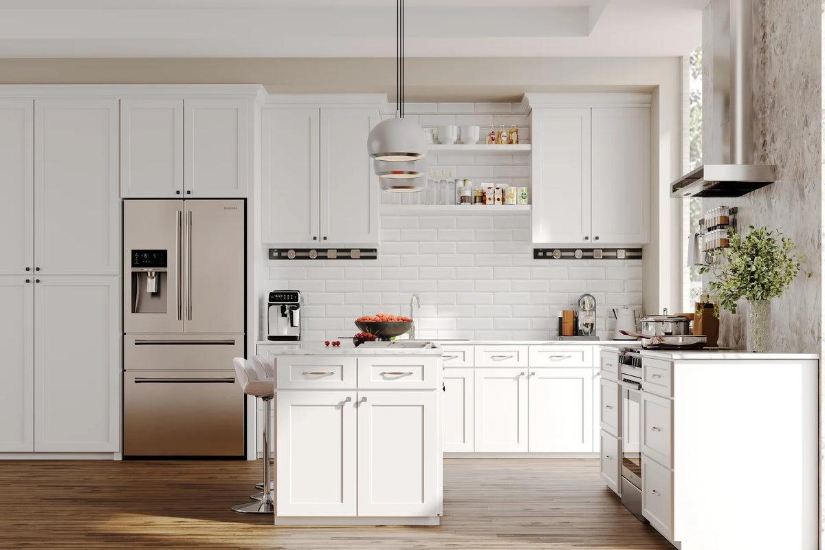 White Shaker Cabinets