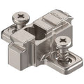 9mm - Clip Wing Mounting Plate, Nickel-Plated, with Pre-Mounted System Screws