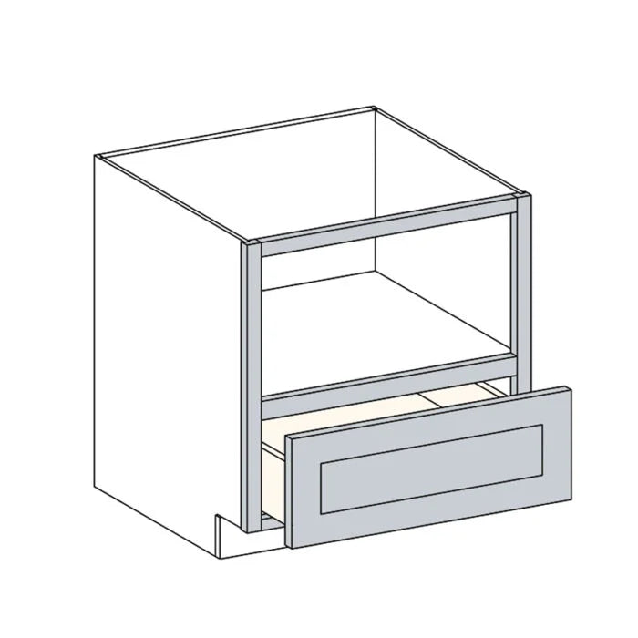 GS Base Microwave Cabinet W/ Drawer - 30″W x 34 1/2″H x 24″D