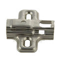SDX Series Click On 2mm Stamped Steel Box Plate w/o Euro Screws