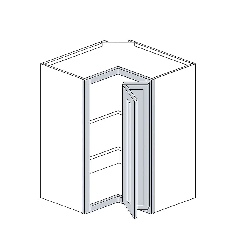 WS Wall Corner Easy Reach - 24″W x 36″H x 12″D