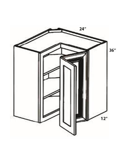 GS Wall EasyReach Corner - 24″W x 30″H x 12″D