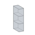 WS Wall Ending Shelf - 9''W x 42''H x 12''D