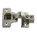 1/2'' Overlay Short Arm Face Frame Hinge w/Dowels