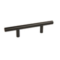 Bar Pull 6″ OL x 3″ CC x 12mm (Matte Black)