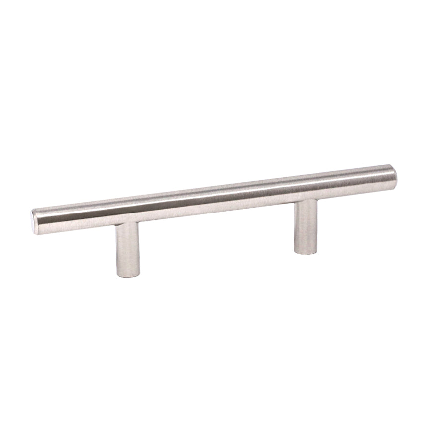Bar Pull 6″ OL x 3″ CC x 12mm (Satin Nickel)