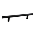 Bar Pull 8″ OL x 5″ CC x 12mm Dia (Matte Black)