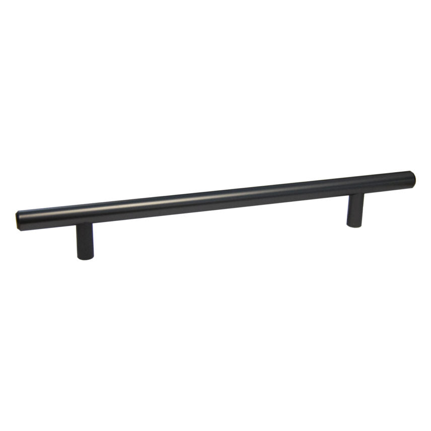 Bar Pull 10″ OL x 7″ CC x 12mm Dia (Dark Pewter)