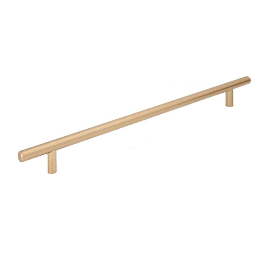 Bar Pull 14″ OL x 11″ CC x 12mm Dia (Rose Gold)