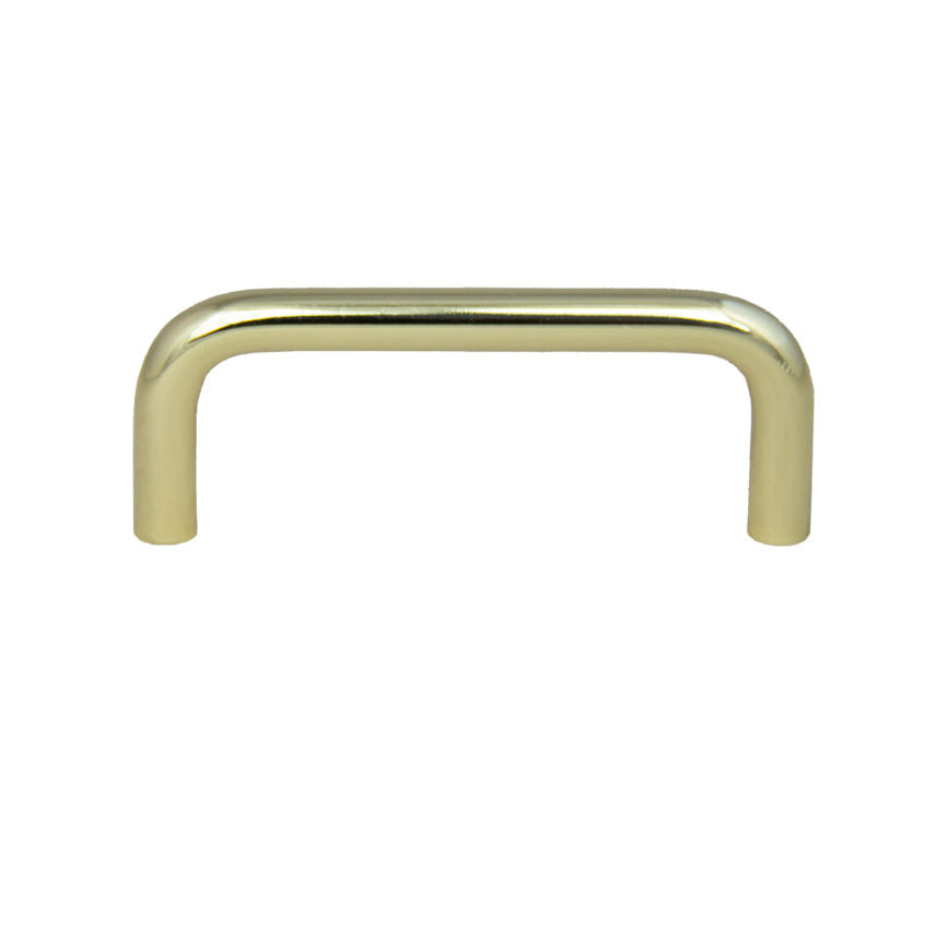 Wire Pull 3″ CC (Polished Brass)