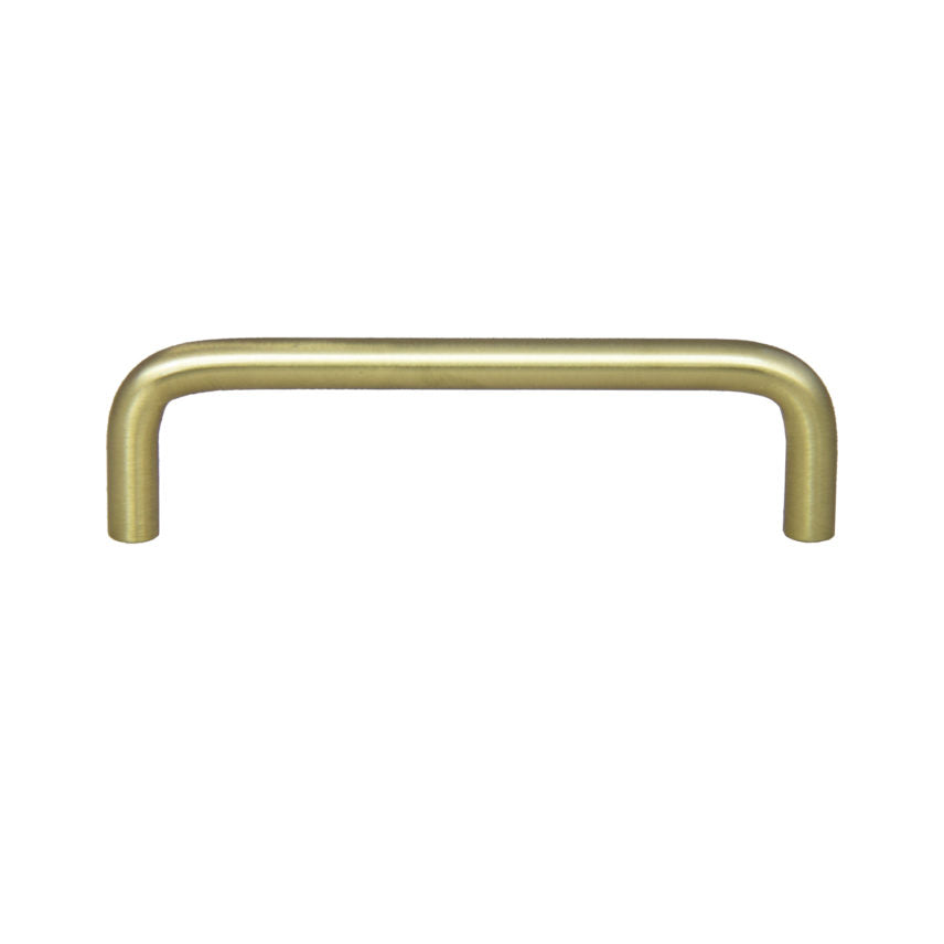 Wire Pull 4″ CC (Satin Brass)