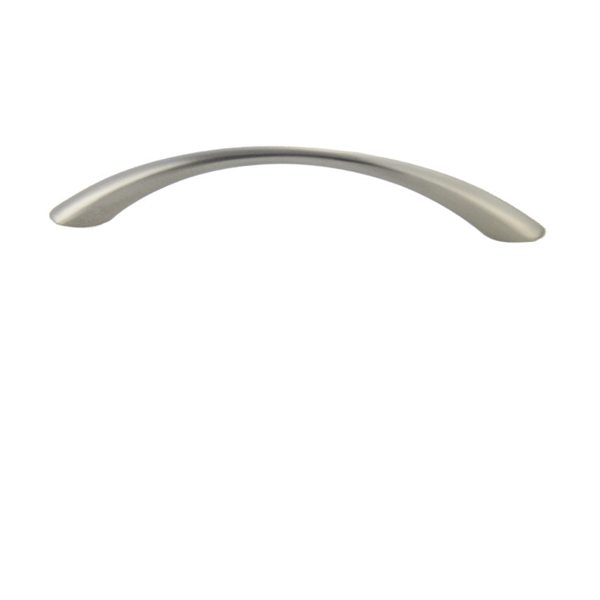 128mm Bow Pull w/ Narrow Middle (Satin Nickel)