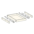 Roll-Out Tray for 24″W Box by 21″ D by 2 1/4″H inside