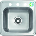 Top Mount Stainless Steel Drop-in Sink (19'' x 19'')
