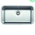 Under-Mount Stainless Steel Sink (27 1/16'' x 17 15/16'' x 9'')