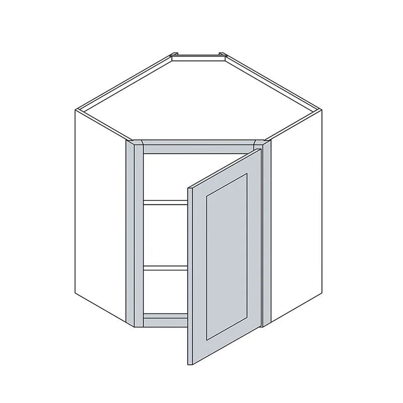 WS Wall Diagonal Corner - 24″W x 30″H x 12″D