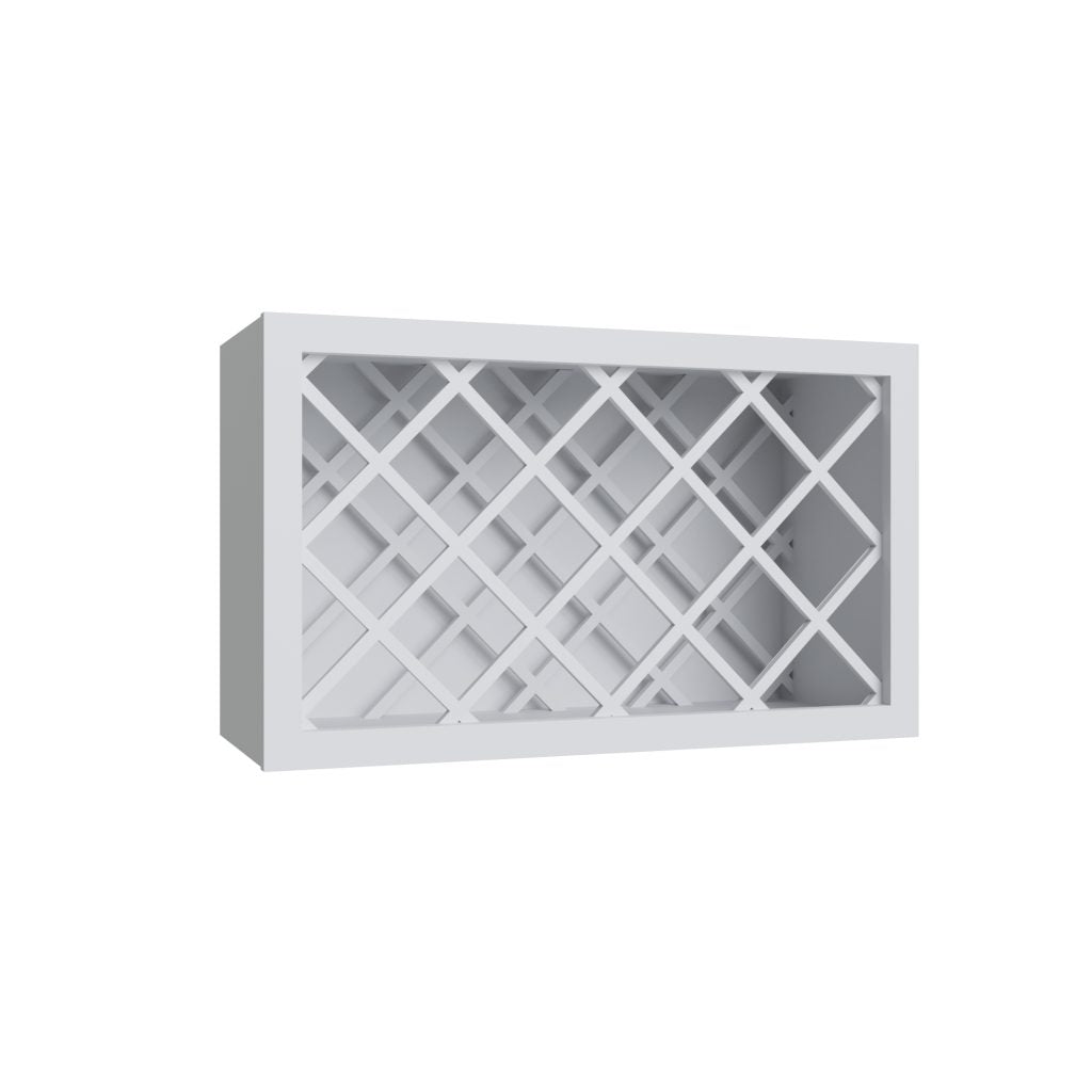 Wall Wine Rack - 30''W x 15''H x 12''D