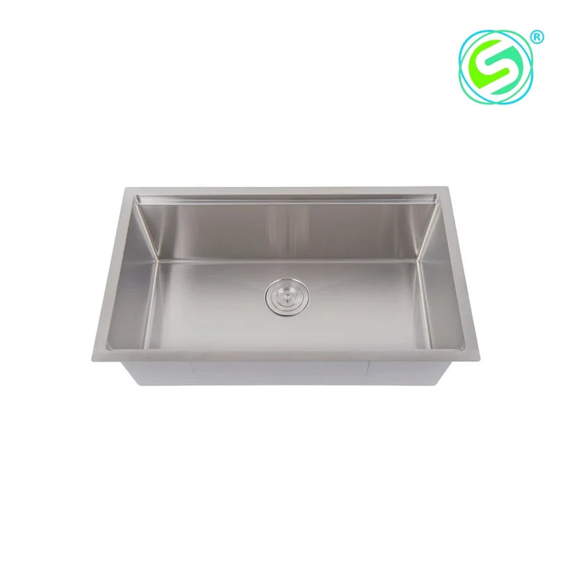 Workstation Under-Mount Single Bowl Sink (32'' x 19'' x 10'')